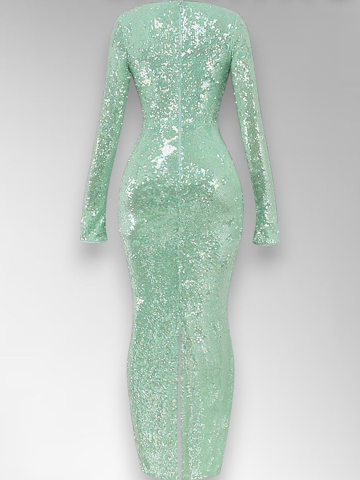 Titama Skyblue Maxi Gown Dress