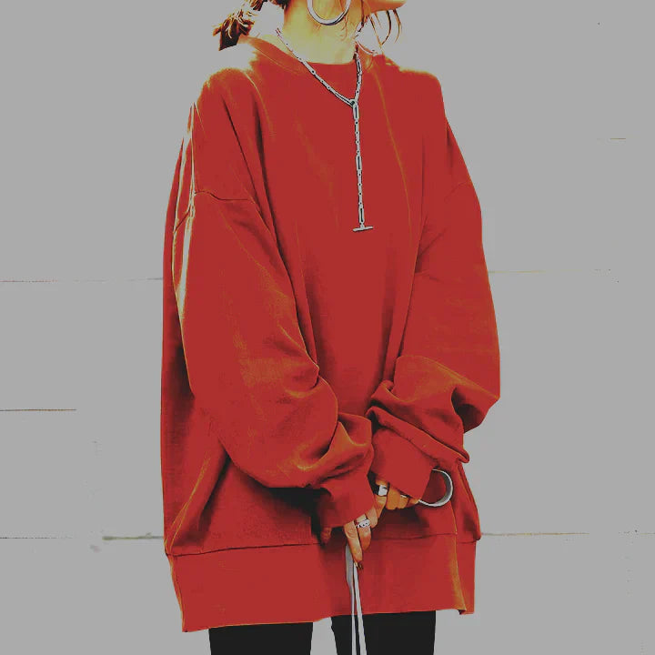 Bridget™ Oversized Round Neck Sweater