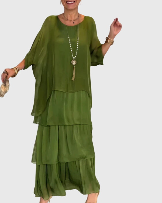 Clara Long and Flowing Elegant Dress