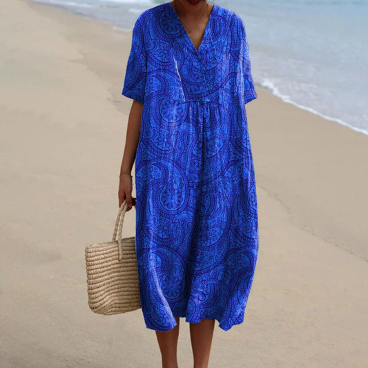 Ailani™ | Abstract Relaxed-Fit Dress