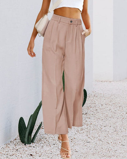 High-waisted trouser