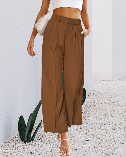 High-waisted trouser