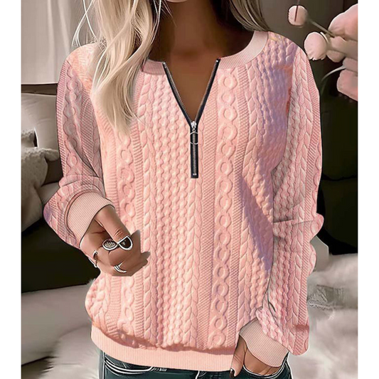 Ivy™ Elegant women's v-neck sweater