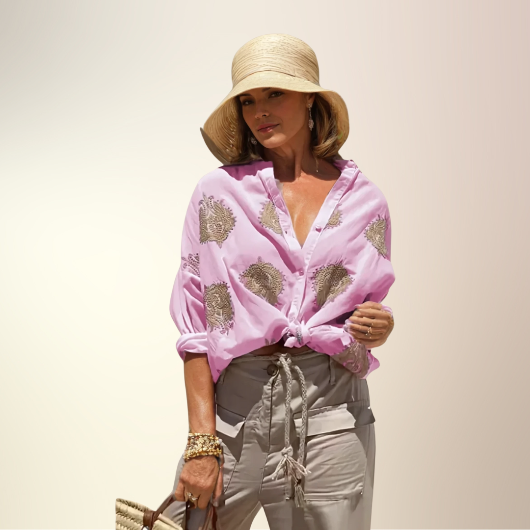 Gaby™ Stylish Embroidered Shirt