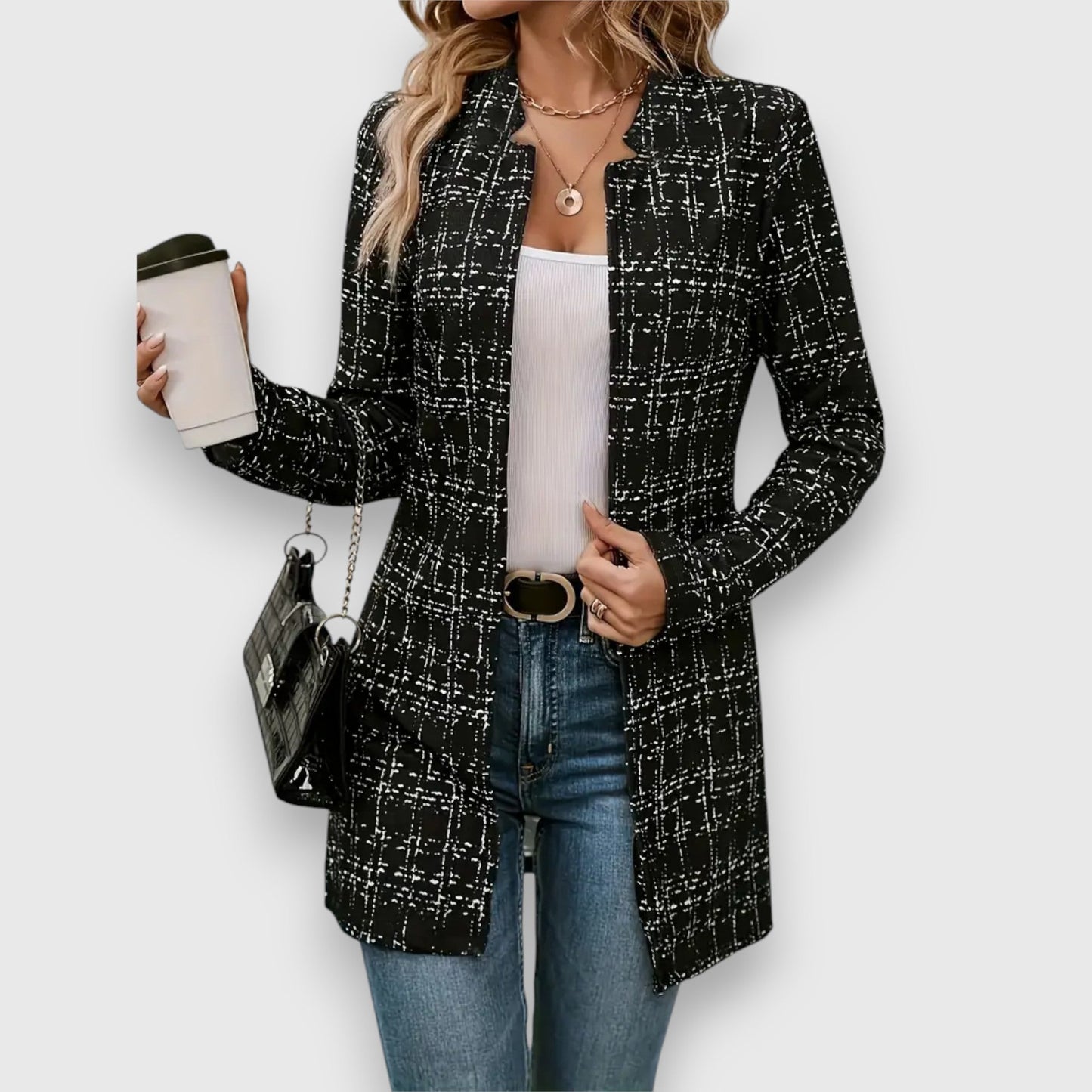 Kaylee™ Casual warm blazer