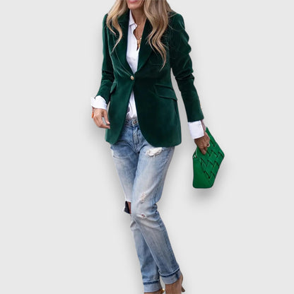 Lizzy™ Chic suede blazer