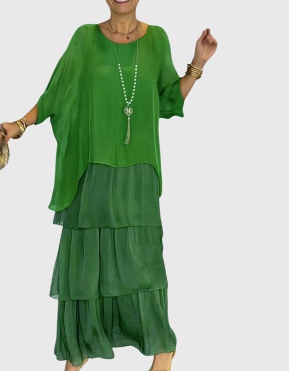 Clara Long and Flowing Elegant Dress