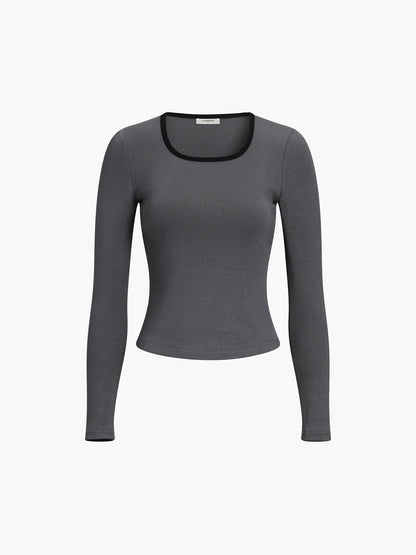 Seren French Long Sleeve Flow Top