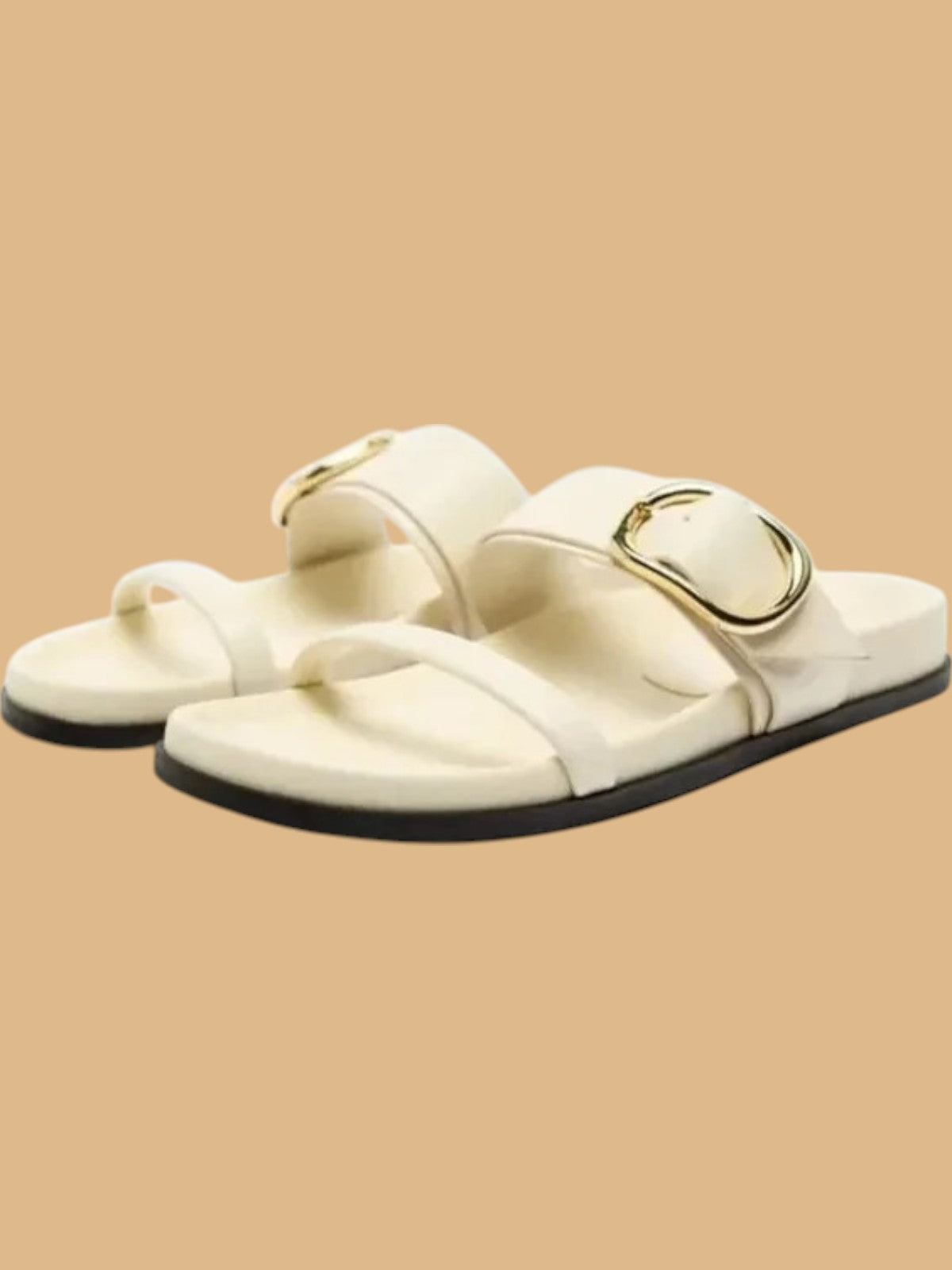 Akaso™ Vegan Leather Strap Sandals