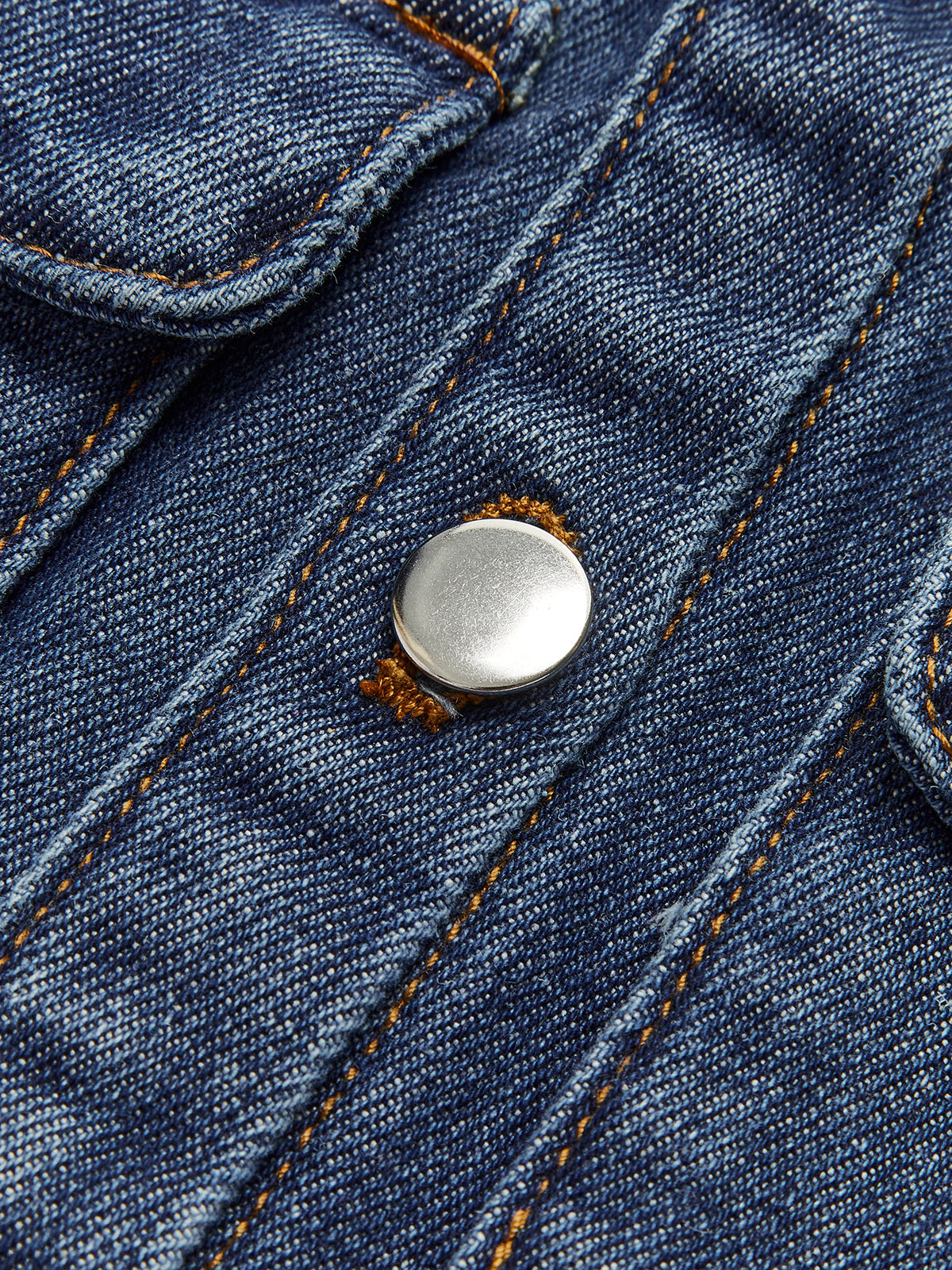 Lira Denim Pocket Turn-Down Collar Vest