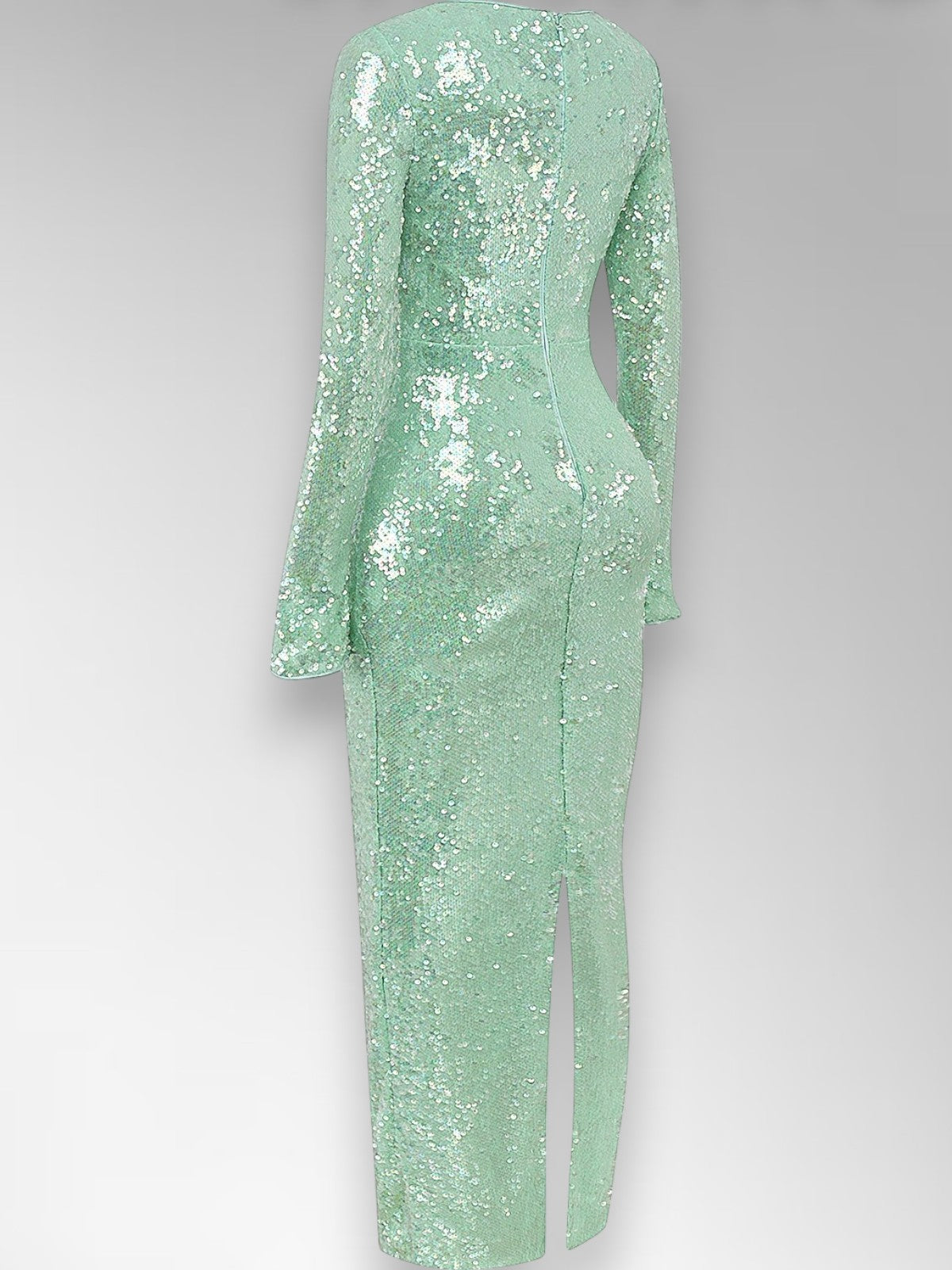 Titama Skyblue Maxi Gown Dress