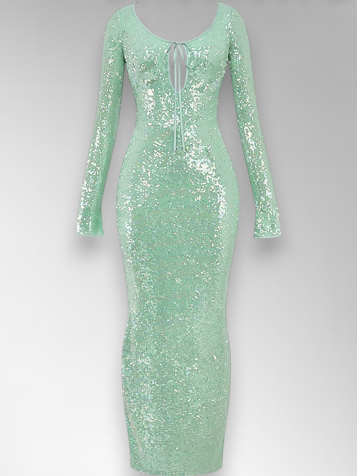 Titama Skyblue Maxi Gown Dress