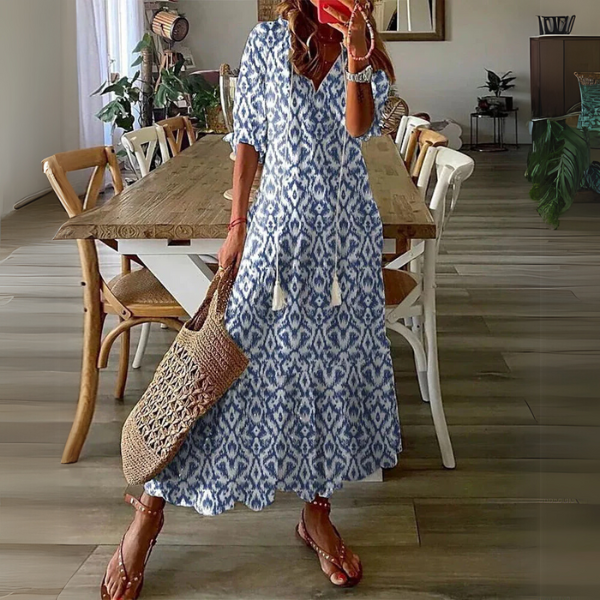 Paisley™  Chic Boho Midi Dress