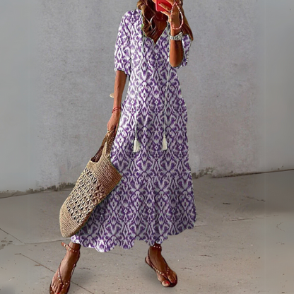 Paisley™  Chic Boho Midi Dress