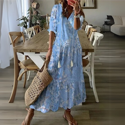 Paisley™  Chic Boho Midi Dress
