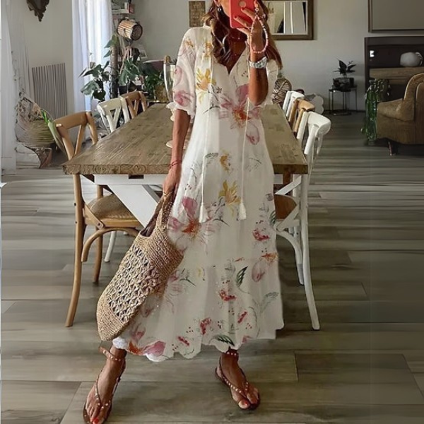 Paisley™  Chic Boho Midi Dress