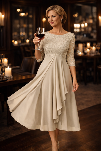 Rhiana™ | Elegant Lace Dress