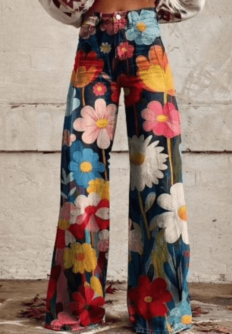 Flared vintage jeans