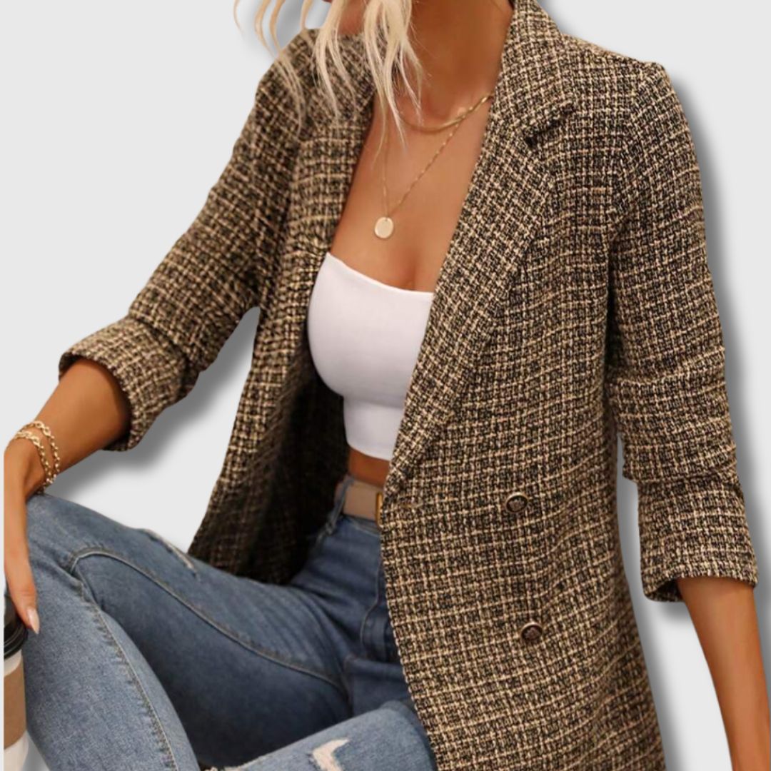 Tina™ Chic tweed blazer