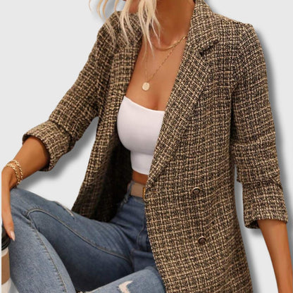 Tina™ Chic tweed blazer
