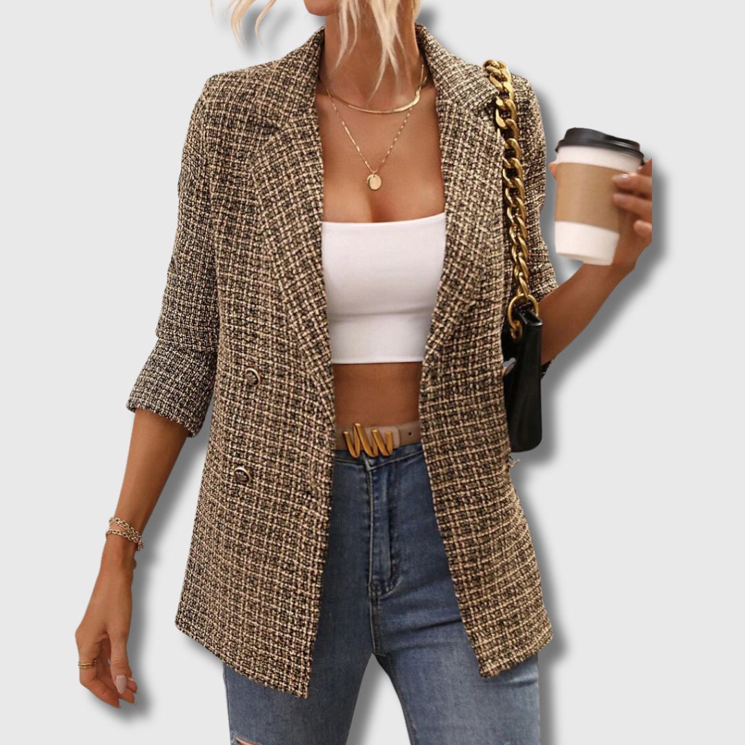 Tina™ Chic tweed blazer