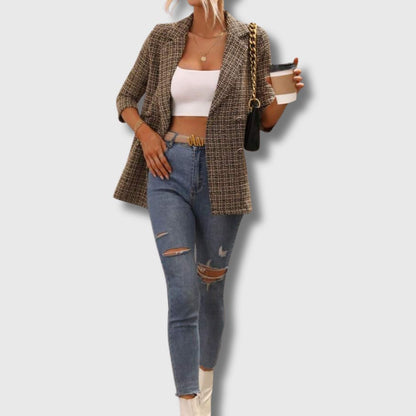 Tina™ Chic tweed blazer