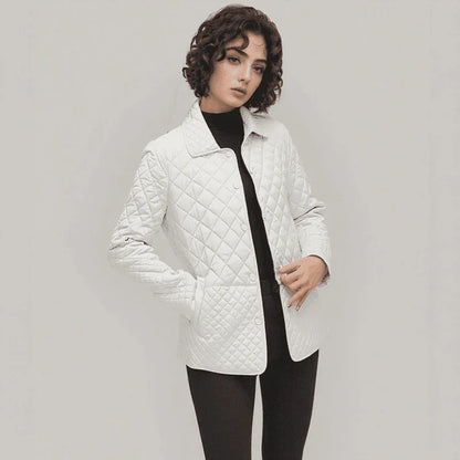 Evoke™ Quilted Jacket with Cotton and Quilted Texture / Sophistication and Lightness for Your Elegant Winter!