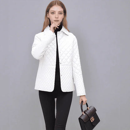 Evoke™ Quilted Jacket with Cotton and Quilted Texture / Sophistication and Lightness for Your Elegant Winter!