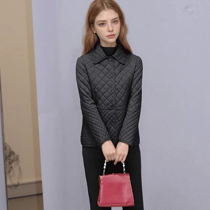 Evoke™ Quilted Jacket with Cotton and Quilted Texture / Sophistication and Lightness for Your Elegant Winter!