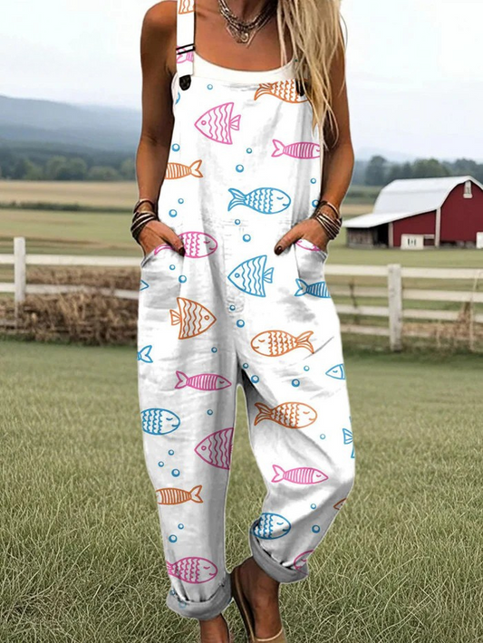 Ocean Whimsy Jumpsuit