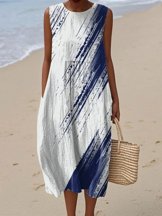 Faith™ Brushstroke Midi Dress