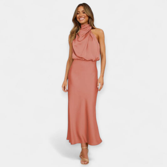 Off-Shoulder Maxi Dress