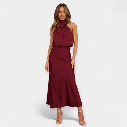 Off-Shoulder Maxi Dress