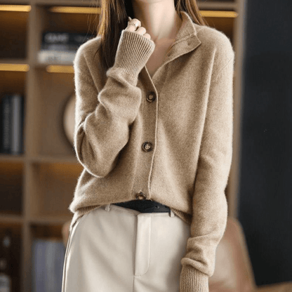 Anny™ - Luxurious Cashmere Knit Cardigan