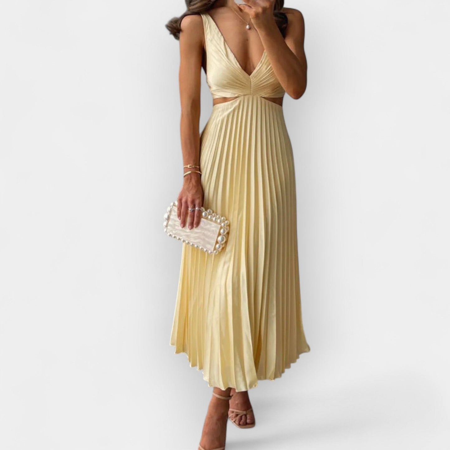 Midi Satin Dress
