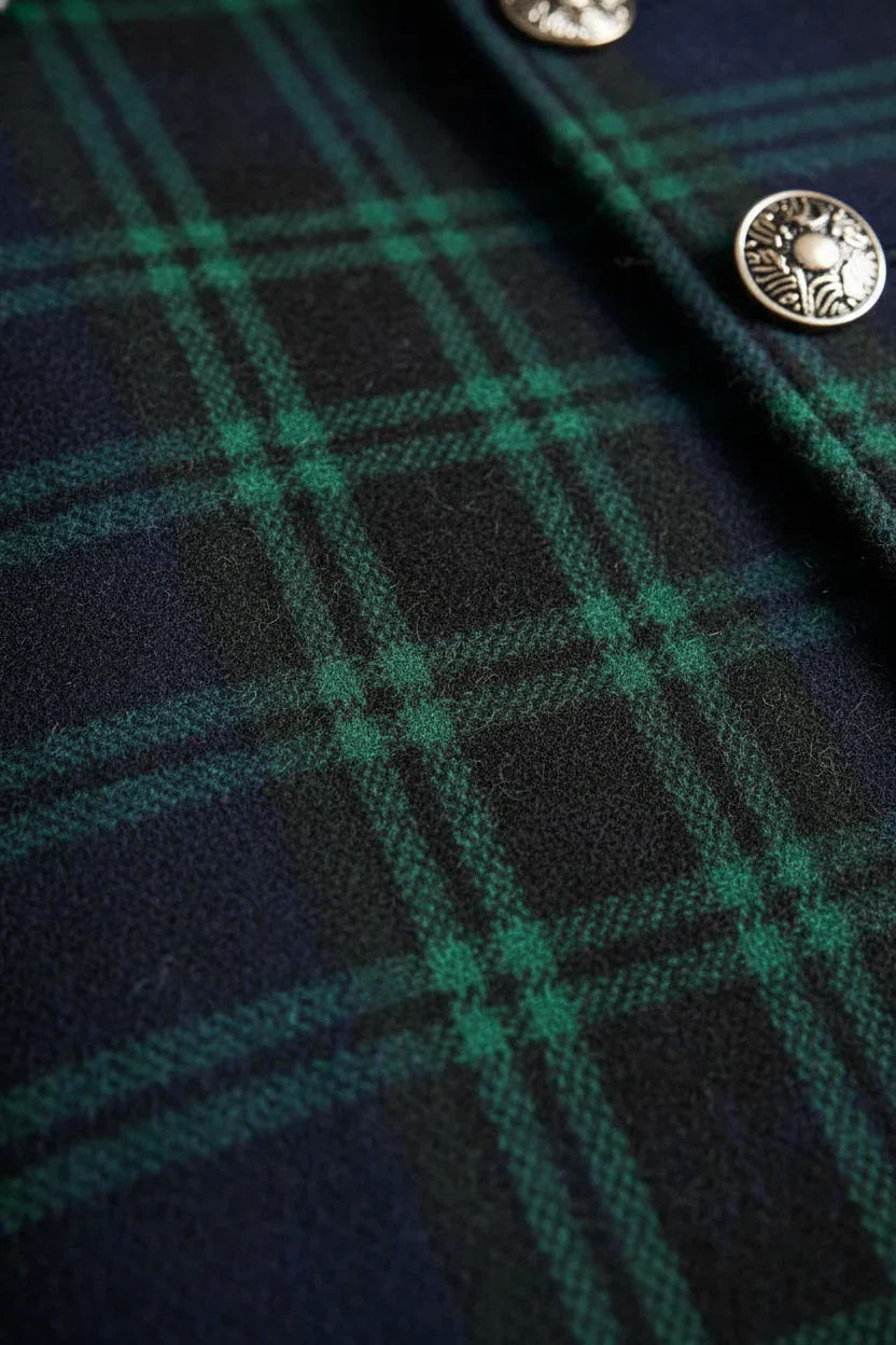 Audrey | Timeless Plaid Elegant Coat