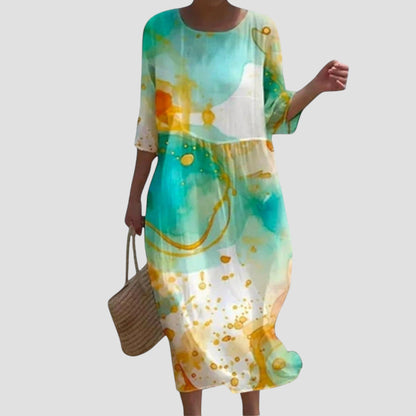 Sophie™ Stylish Floral Maxi Dress