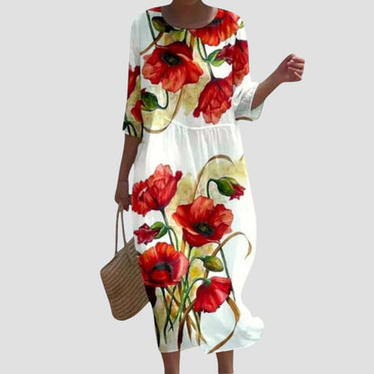 Sophie™ Stylish Floral Maxi Dress