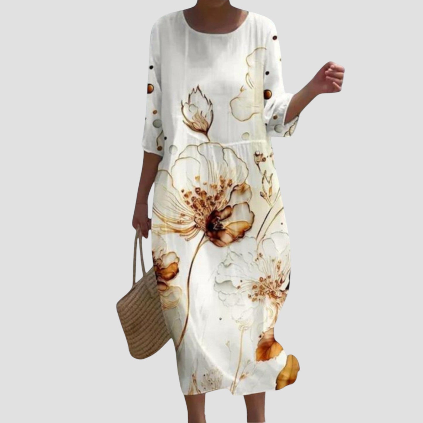 Sophie™ Stylish Floral Maxi Dress