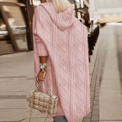 Jelone™  Extended Length Hooded Cardigan